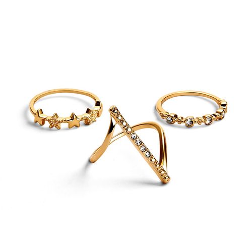 Set De Anillos River Flow x3