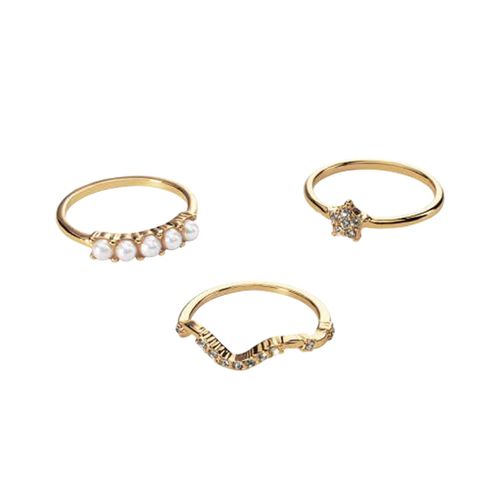 Set de Anillos Midnight Sky