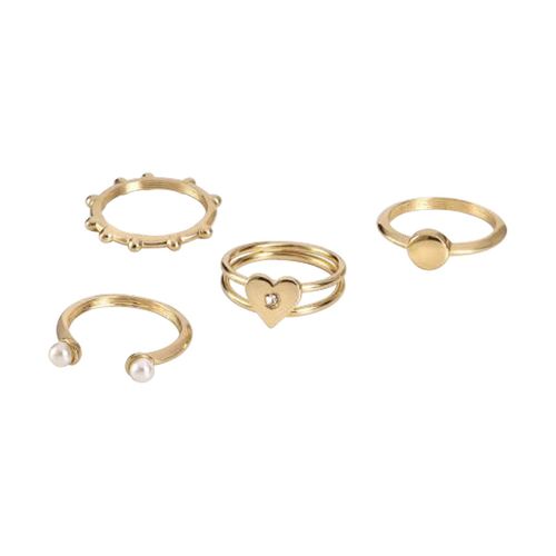 Set de anillos Lovely Pearl